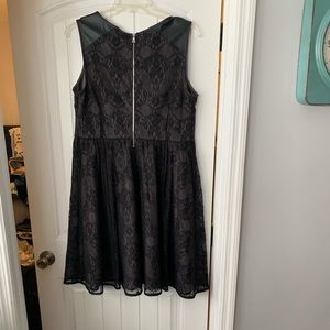 Skater lace dress